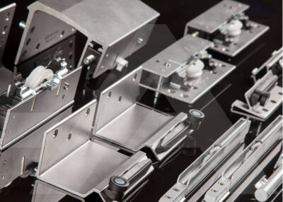 Albatur 8250 SFT Gardırop Sürgü Mekanizması 100KG 2 Kapak - 2