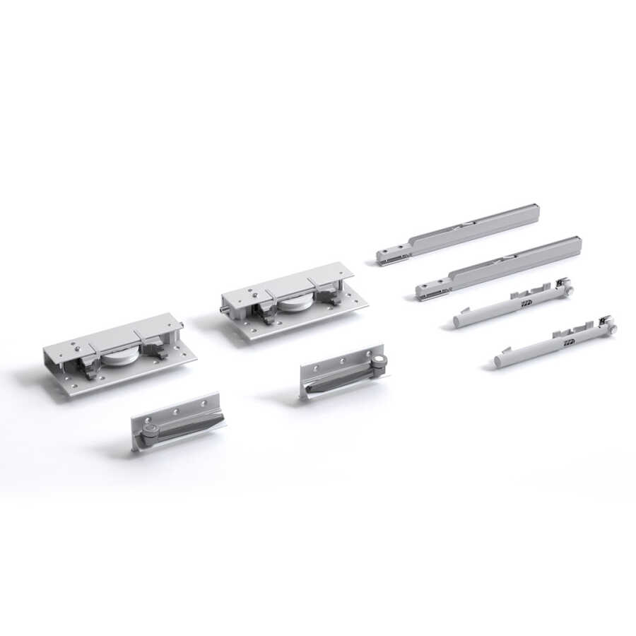 Albatur 8200 Gardırop Sürgü Mekanizması 100KG 3 Kapak Set