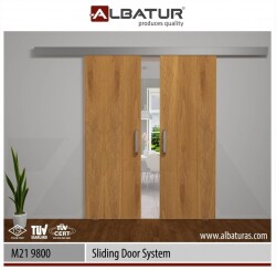 Albatur 9800 Sürgü Kapı Mekanizması Halatlı 120Kg - 7