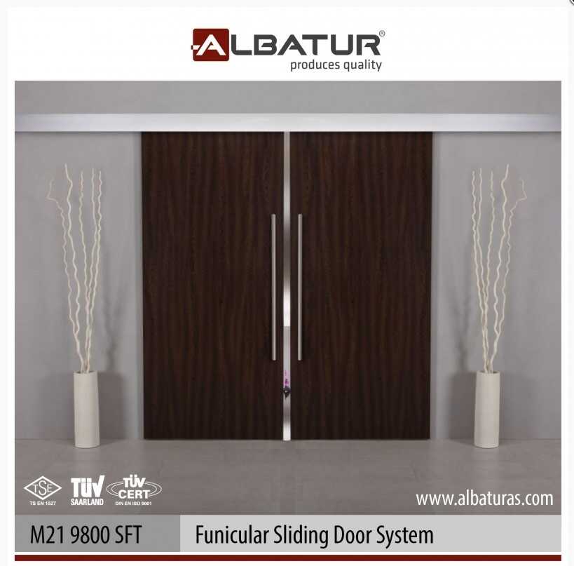Albatur 9800 SFT Sürgü Kapı Mekanizma 120Kg
