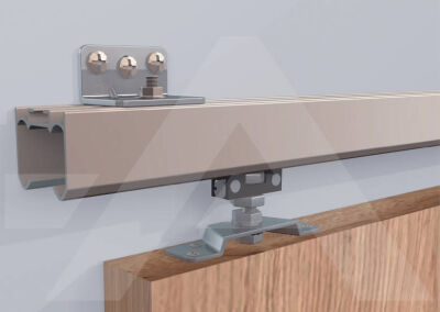 Albatur 7099 Sürgü Kapı Mekanizması Rulmanlı 80kg - 5