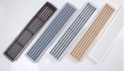 Albatur 0680 Plastik Menfez 76x430mm Beyaz - Albatur