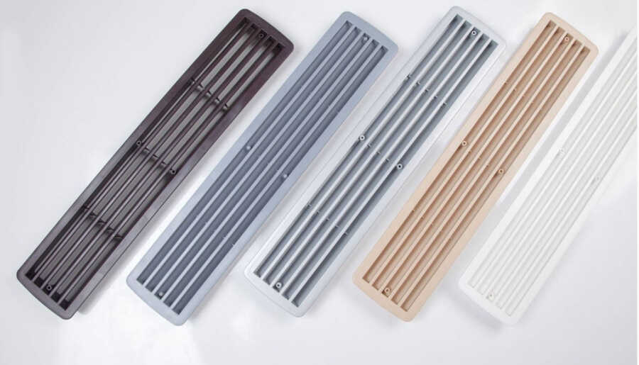 Albatur 0680 Plastik Menfez 76x430mm Beyaz