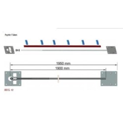 Albatur Pull-Ger Metal Head 1940Mm (One Piece) - 1