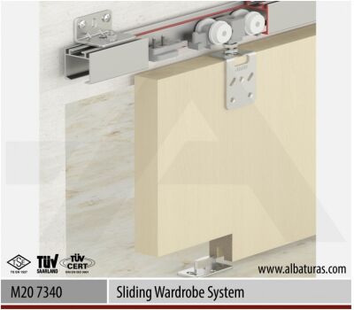 Albatur Sliding Scissor Door 60 Kg (M20 7340) - 1