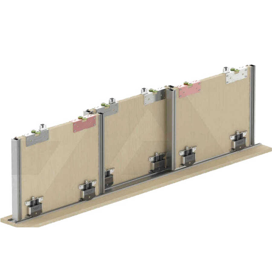 Albatur SRG100C Sürgü Mekanizması 60KG 3 Kapak İçin