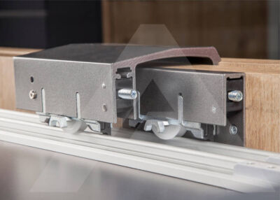 Albatur Wardrobe Sliding Mechanism 100 Kg 2 Cover Set - 3