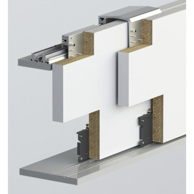 Albatur Wardrobe Sliding Mechanism 100 Kg Inner Cover - 1