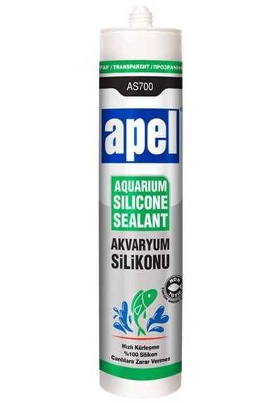 Apel AS700 Şeffaf Akvaryum Silikon