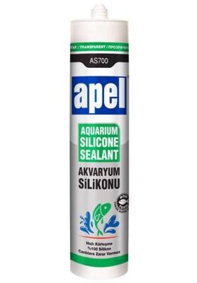 Apel AS700 Şeffaf Akvaryum Silikon - 1