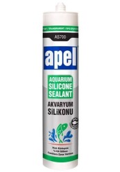 Apel AS700 Şeffaf Akvaryum Silikon - Apel