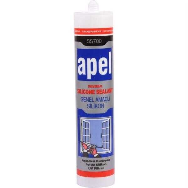 Apel SS700 Şeffaf Silikon 280 Ml
