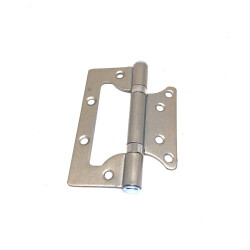 Ar-Pat Hinge Through Hinge 10Cm Steel Fixed Pin Satin - Arpat