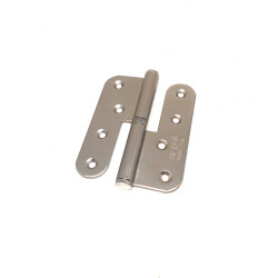 Arpat Menteşe Pomel 10cm Çelik Sağ - Polisajlı Krom - Arpat