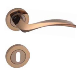 Arpat Door Handle Trend Model, Round Rosette, Brown - Arpat