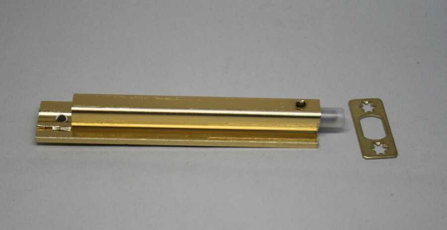Arpat Gömme Sürgü 12cm Aluminyum Sarı