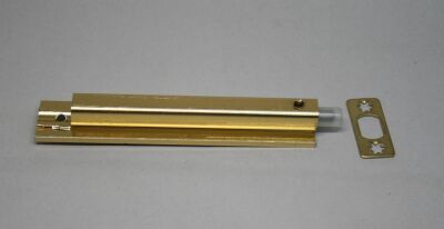 Arpat Gömme Sürgü 12cm Aluminyum Sarı - 1