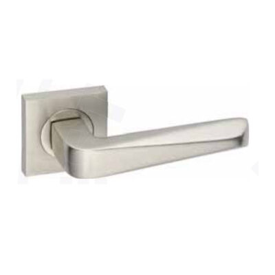 Arpat Kapı Kolu Rosa Al&uuml;minyum WC Kare Rozet Krom Saten - 1