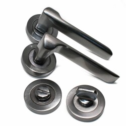 Arpat Kapı Kolu Sofia WC Alüminyum Efekt Füme - Arpat