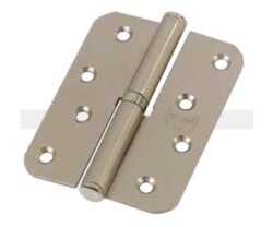 Arpat Okka Hinge, Oval 10Cm Steel Right Satin - 1