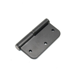 Arpat Okka Hinge Oval 8Cm Steel R10 Left Black - Arpat