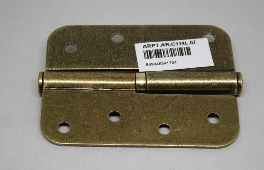 Arpat Okka Menteşe 10cm Çelik Sol - Antik Bakır