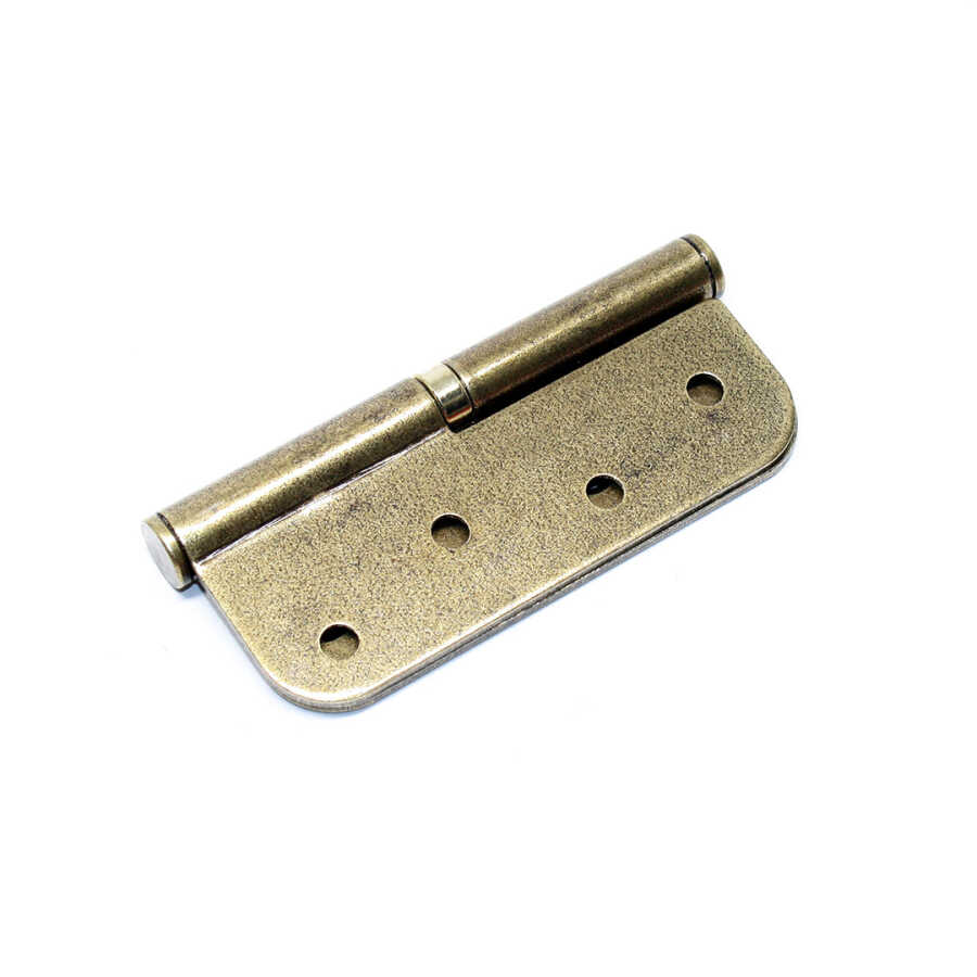 Arpat Okka Menteşe Oval 10cm Çelik R10 Sol - Antik Bakır