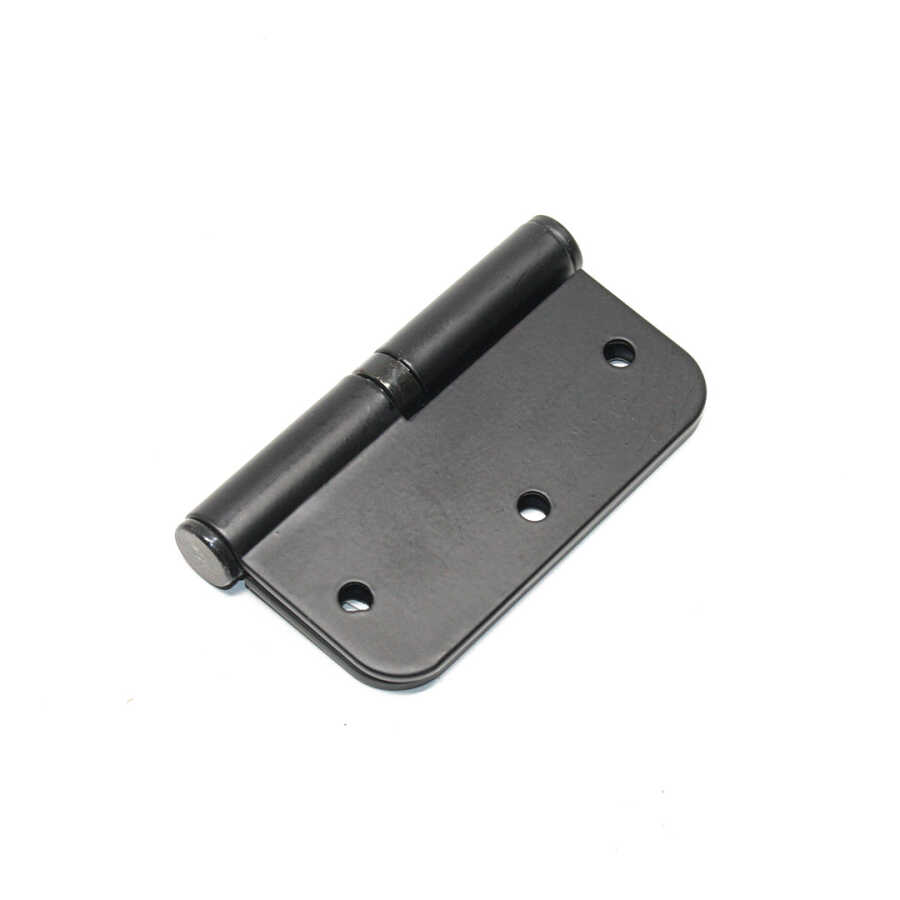 Arpat Okka Menteşe Oval 8cm Çelik R10 Sol - Siyah
