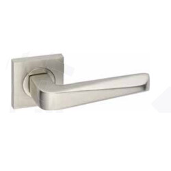 Arpat Rosa Door Handle Room Square Rose Aluminum Satin Chrome - Arpat