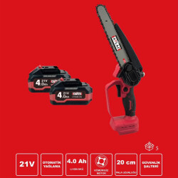 ATTLAS ATB 21 BT20-402C Long Bar Pruning Saw - 2