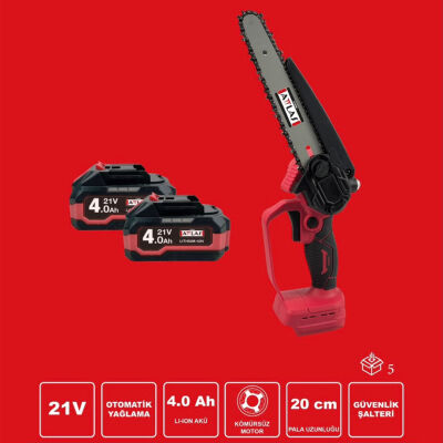ATTLAS ATB 21 BT20-402C Long Bar Pruning Saw - 2