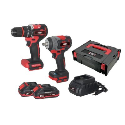 Attlas ATB 21 KS2A-202C Drill Driver 2-Piece Set - 1