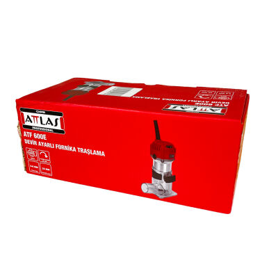 Attlas ATF 600E 550W Formika Traşlama Makinesi Ayarlı - 5