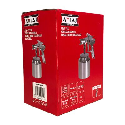 Attlas ATW 77S30 Yüksek Basınçlı Boya Tabancası - 3