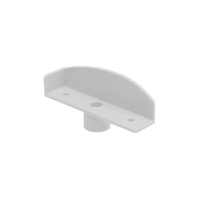 Ayder Adjustable Corner Bracket 18 mm White - Left - 1