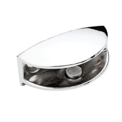 Ayder Cam Etejerı Oval Krom Metal Vida - 2