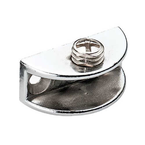 Ayder Cam Etejerı Oval Krom Metal Vida