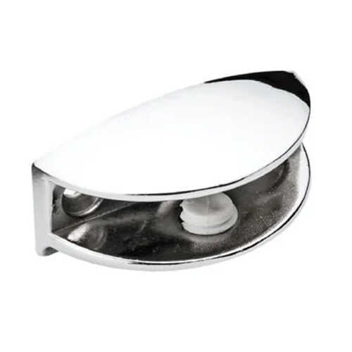 Ayder Cam Etejerı Oval Krom Plastik
