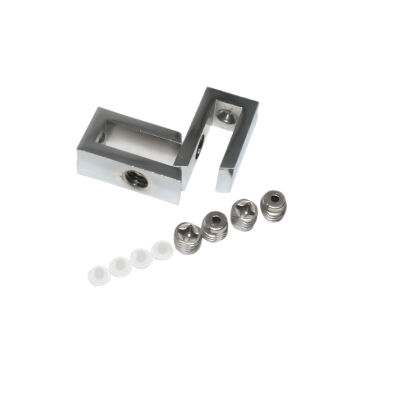 Ayder Cam Etejerı U Krom Metal Vidalı - 2