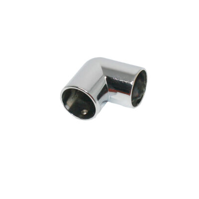 Ayder Flange Chrome Pipe L Type - 1