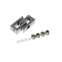 Ayder Glass Screen U Chrome Metal Screwed - Ayder