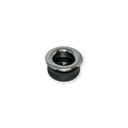 Ayder Handle Round Plastic Chrome - 2