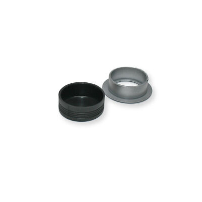 Ayder Plastik Yuvarlak Kulp Mat Krom - 2