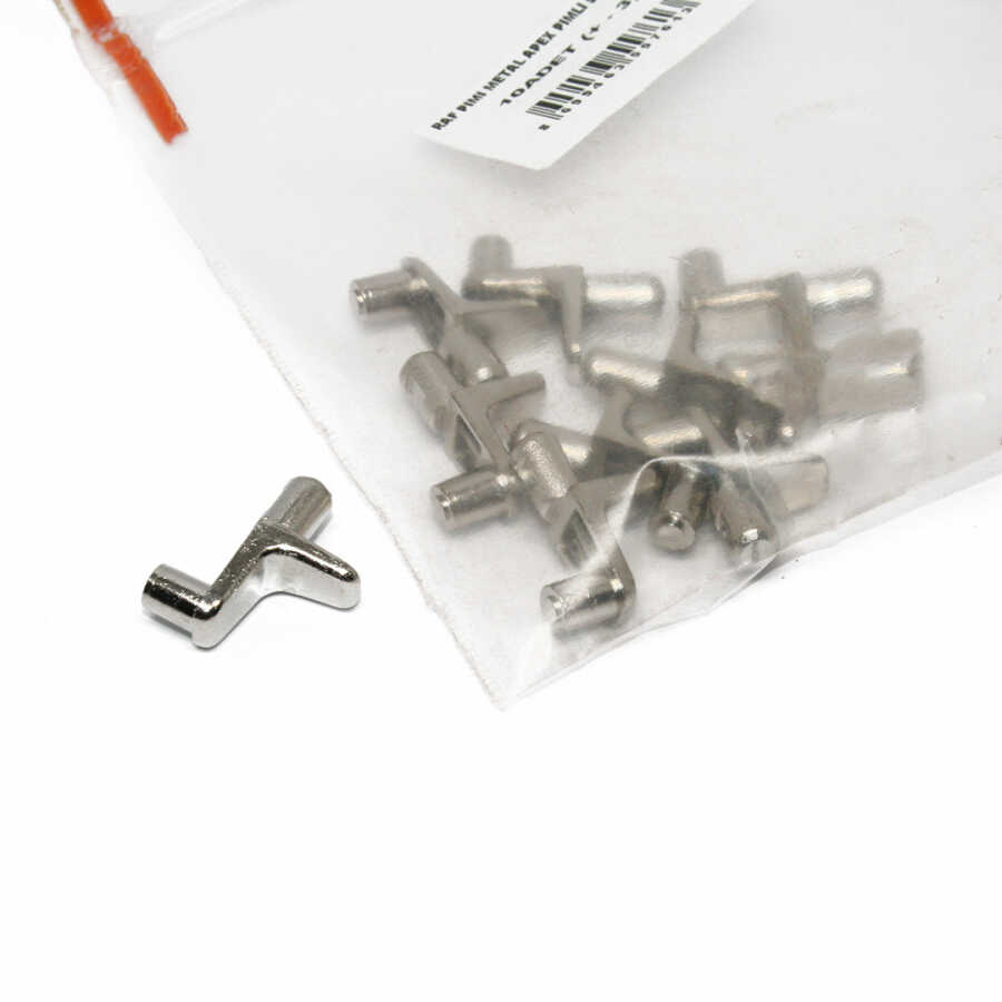 Ayder Metal Raf Pimi Apex Pimli 5mm Nikel 1 Paket 10 Adet