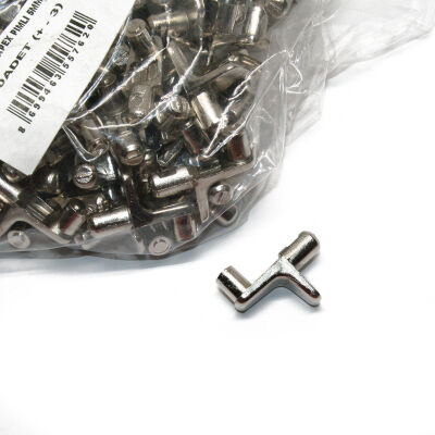 Ayder Metal Raf Pimi Apex Pimli 5mm Nikel 1 Paket 100 Adet - 1
