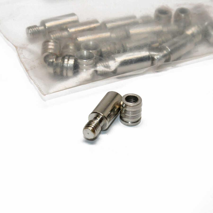 Ayder Metal Vidalı Raf Pimi Nikel 1 Paket 10 Adet