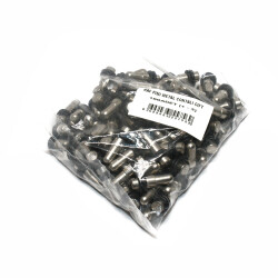 Ayder Metal Sealed Shelf Pin Double 1Pack: 100 Pieces - 2