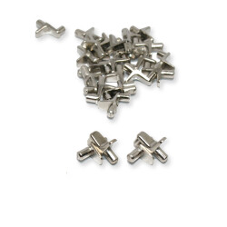 Ayder Metal Shelf Pin Apex Plain Nickel - Ayder