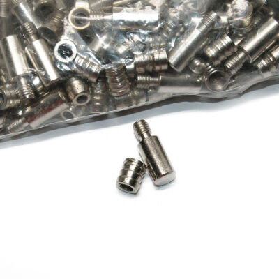 Ayder Metal Shelf Pin Screwed Nickel 6 - 1