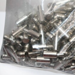 Ayder Metal Shelf Pin Screwed Nickel 6 - 2